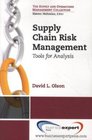 Supply Chain Risk Management