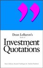 Dean LeBaron's Book of Investment Quotations