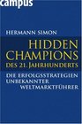 Hidden Champions des 21 Jahrhunderts