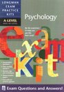Longman Exam Practice Kit Alevel and ASlevel Psychology