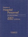 Directory of Hospital Personnel 2001 From Medical Device Register