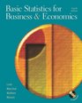 Basic Statistics for Business and Economics W/Student CD and PowerWeb