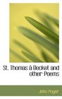 St Thomas  Becket and other Poems