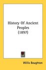 History Of Ancient Peoples