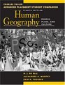 Advanced Placement Student Companion to Accompany Human Geography People Place and Culture