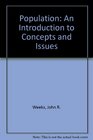 Population An Introduction to Concepts and Issues