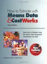 How to Estimate With Means Data and Costworks
