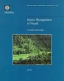 Forest Management in Nepal Economics and Ecology