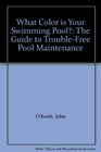 What Color is Your Swimming Pool The Guide to TroubleFree Pool Maintenance