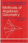 Methods of Algebraic Geometry Vol 1