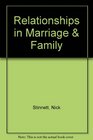 Relationships in Marriage  Family