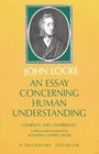 An Essay Concerning Human Understanding Vol 1