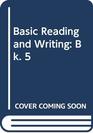 Basic Reading and Writing