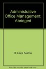 Administrative Office Management Abridged