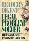 Legal Problem Solver: A Quick-and-Easy Action Guide to the Law
