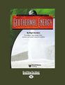 ENERGY FOR THE FUTURE AND GLOBAL WARMING GEOTHERMAL ENERGY