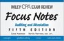 Wiley CPA Examination Review Focus Notes Auditing and Attestation