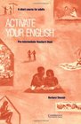 Activate your English Preintermediate Teacher's book A Short Course for Adults