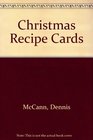 Christmas Recipe Cards