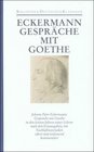 Smtliche Werke Briefe Tagebcher und Gesprche  40 Bde Bd39 Gesprche mit Goethe in den letzten Jahren seines Lebens