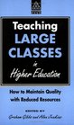 Teaching Large Classes in Higher Education How to Maintain Quality With Reduced Resources