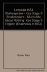 Shakespeare Much Ado About Nothing Key Stage 3 English