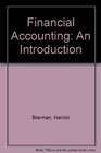 Financial Accounting An Introduction