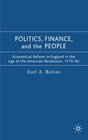 Politics Finance and the People