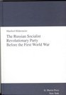 The Russian Socialist Revolutionary Party Before the First World War