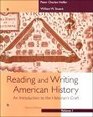 Reading and Writing American History