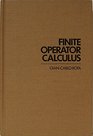 Finite operator calculus