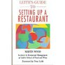 Leith's Guide to Setting Up a Restaurant