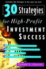 30 Strategies for HighProfit Investment Success