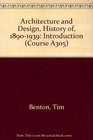 Architecture and Design History of 18901939