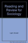 Reading and Review for Sociology