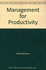 Management for Productivity