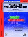 Student Instrumental Course Tunes for Trombone Technic