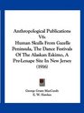 Anthropological Publications V6 Human Skulls From Gazelle Peninsula The Dance Festivals Of The Alaskan Eskimo A PreLenape Site In New Jersey