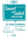 Concert and Contest Collection for Bb Tenor Sax
