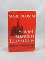 Soviet Russian Literature Writers and Problems