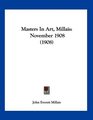 Masters In Art Millais November 1908