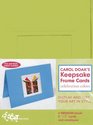 Carol Doak's Keepsake Frame Cards  Celebration Colors