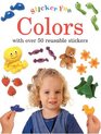 Colors Sticker Fun With Over 50 Reusable Stickers