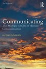 Communicating The Multiple Modes of Human Communication