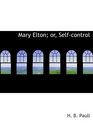 Mary Elton or Selfcontrol