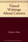 Timed Writings About Careers