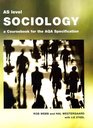 AS Level Sociology A Coursebook for the AQA Specification