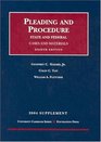 Pleading and Procedure State and Federal 2004 Supplement