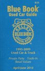 Kelley Blue Book Used Car Guide AprilJune 2010 Consumer Edition