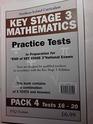 Key Stage 3 Maths Tests Pack 4